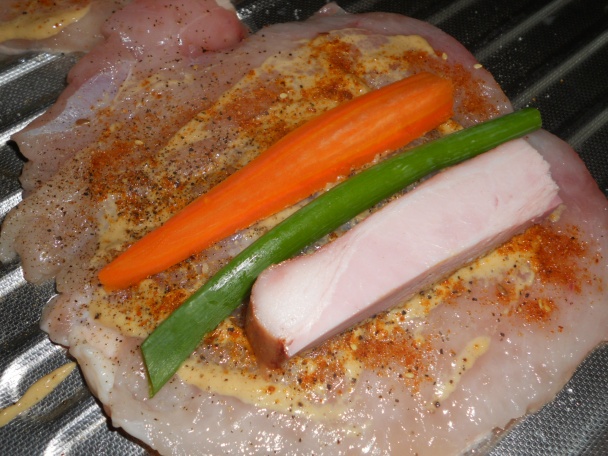 Kuracie roládky oprážané v šľahačke - obrázok 1