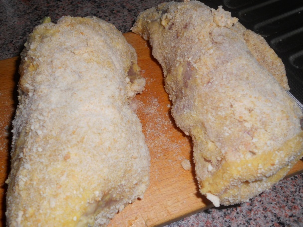 Kuracie roládky oprážané v šľahačke - obrázok 2