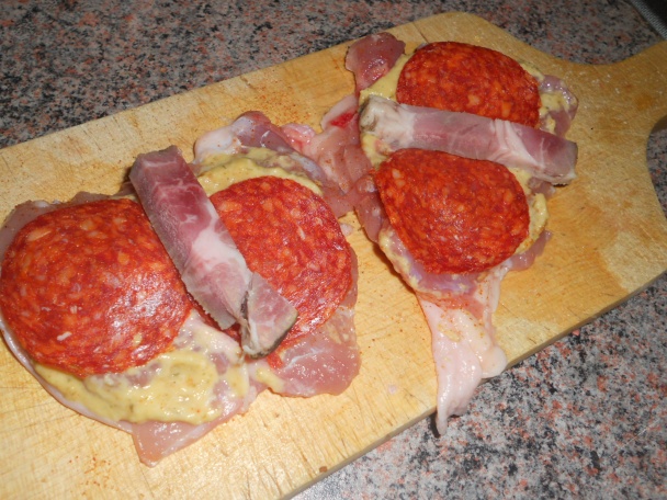 Kuracie špalíčky(horné stehné) s vôňou údeného (fotorecept) - obrázok 3