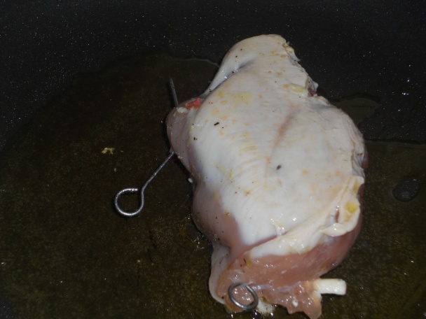 Kuracie kapsy s Nivou a loveckou salámou (fotorecept) - obrázok 3