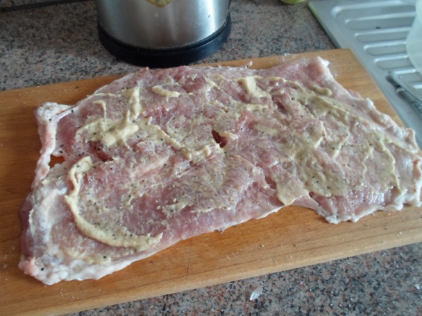 Špenátová roláda z bravčového stehna (fotorecept) - obrázok 1