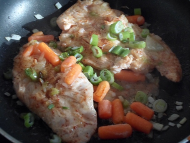 Kuracie prsia s mrkvou a pomarančom (fotorecept) - obrázok 4