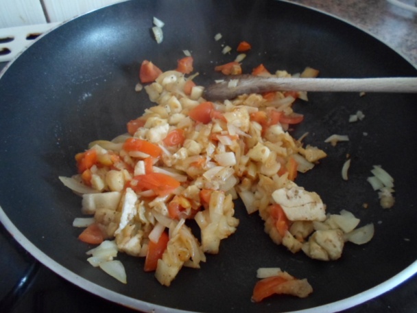 Lilek s tvarůžky a rajčaty (fotorecept) - obrázok 2