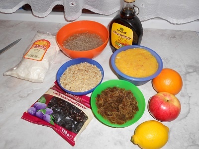 RAW ovocné musli (fotorecept) - obrázok 1