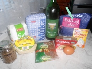 Vínové pečivo slané i sladké (fotorecept) - obrázok 1