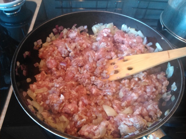 Bravčové mleté zapečené v tortilla placke (fotorecept) - obrázok 3