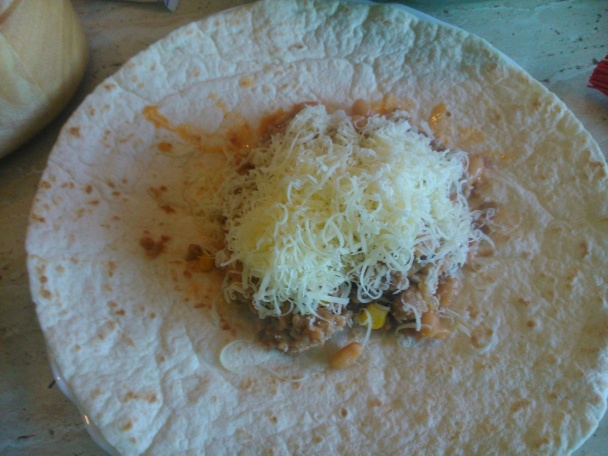 Bravčové mleté zapečené v tortilla placke (fotorecept) - obrázok 5