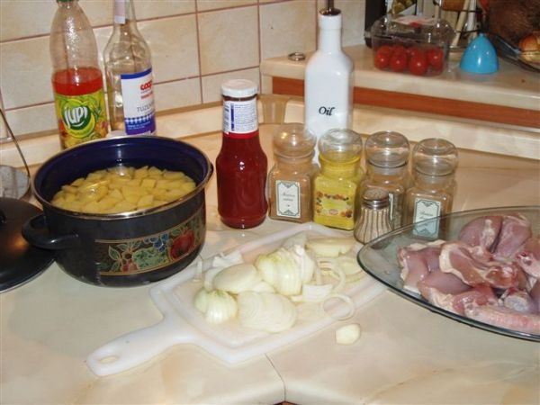 Kura po jordánsky na panvici (fotorecept) - obrázok 1