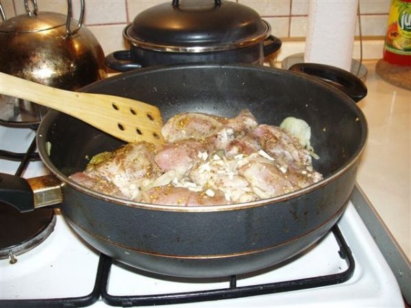 Kura po jordánsky na panvici (fotorecept) - obrázok 5