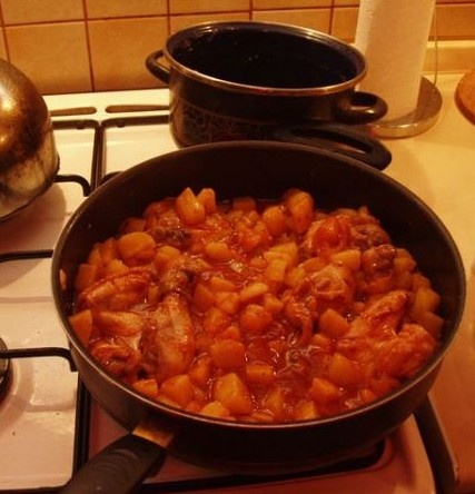 Kura po jordánsky na panvici (fotorecept) - obrázok 11