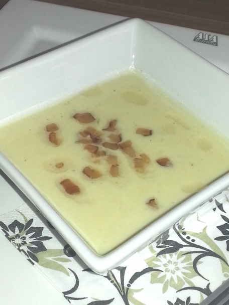 Cesnaková (klamaná) polievka alebo biela krémová tekvicová (bez múky, Solamylu a zemiakov) - obrázok 2