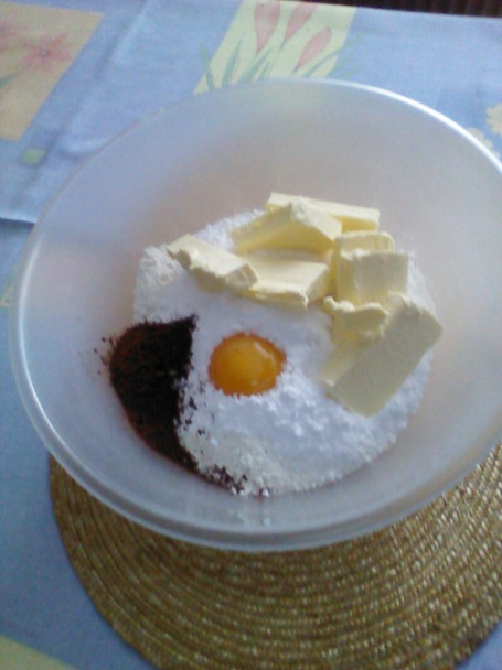 Strúhaný tvarohový koláč (fotorecept) - obrázok 1