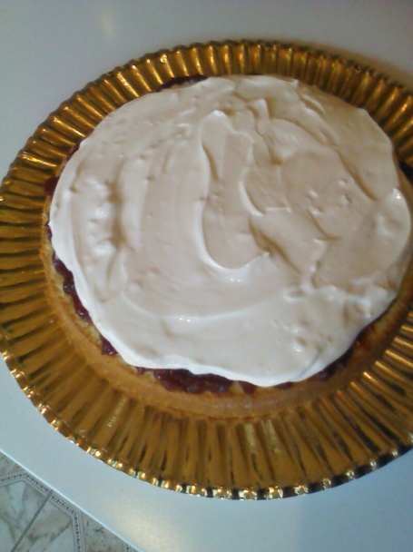 Torta s krémom z bielej čokolády (fotorecept) - obrázok 4