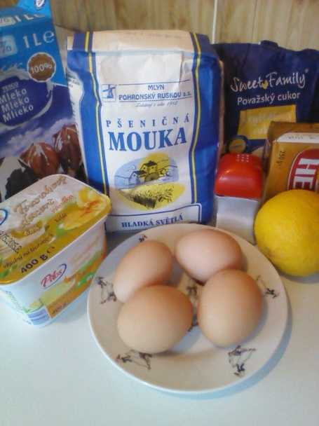 Tvarohové cupcakes - obrázok 1