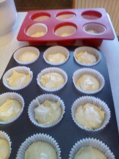 Tvarohové cupcakes - obrázok 2