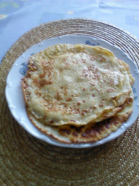 Palacinky plnené šunkou a syrom (fotorecept) - obrázok 1