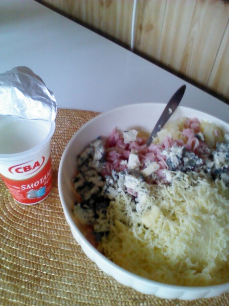 Plnené zemiaky so šunkovo-syrovou plnkou (fotorecept) - obrázok 2