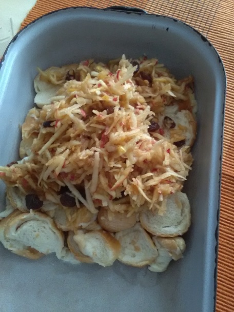 Jablkovo-marhuľová žemľovka (fotorecept) - obrázok 2