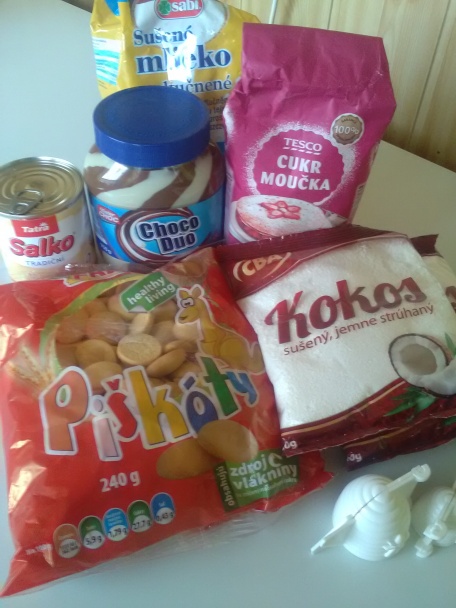 Kokosové úliky - obrázok 1