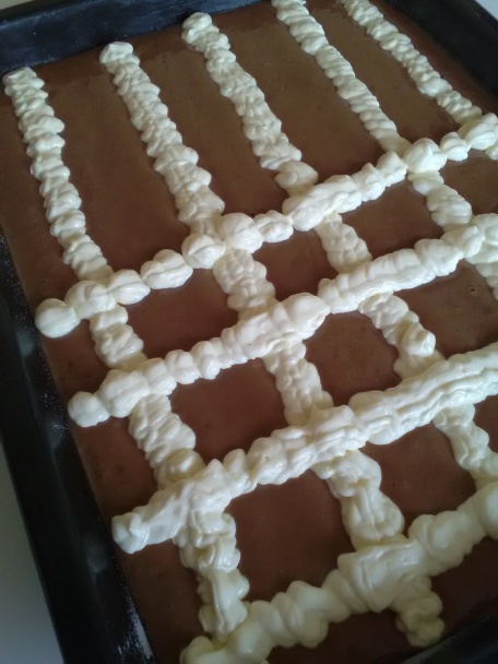 Tvarohový koláč - prešívana deka (fotorecept) - obrázok 8