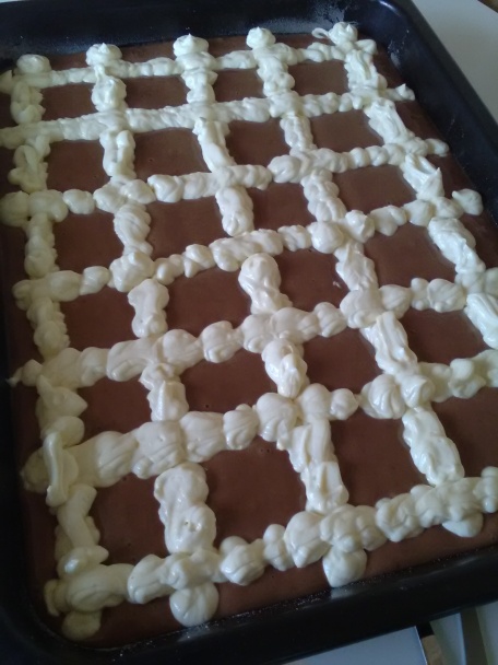 Tvarohový koláč - prešívana deka (fotorecept) - obrázok 9