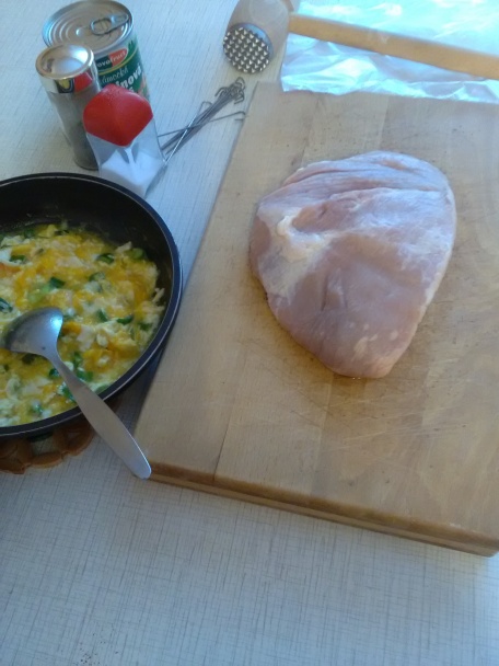 Bravčová roláda plnená praženicou so zeleninou (fotorecept) - obrázok 1