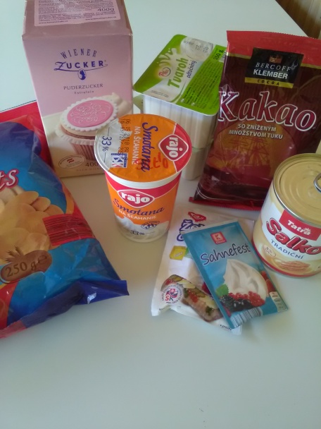 Nepečený tvarohový dezert (fotorecept) - obrázok 1