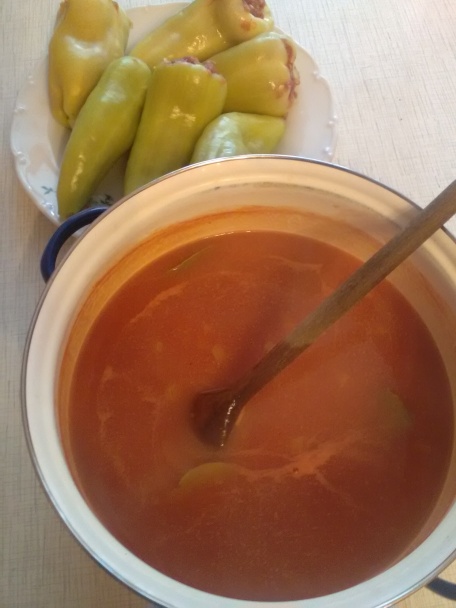 Plnená paprika s cestovinou (fotorecept) - obrázok 3