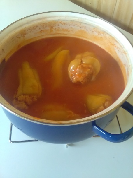 Plnená paprika s cestovinou (fotorecept) - obrázok 5