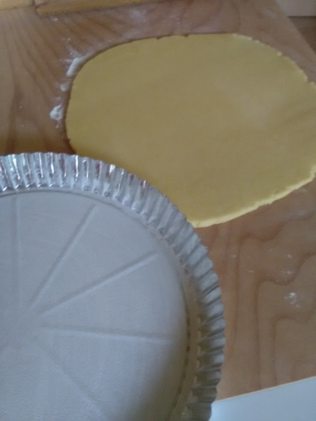 Linecký koláč s tvarohom a lekvárom (fotorecept) - obrázok 5