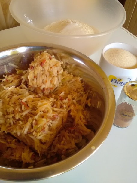 Jablkový koláč sypaný bez vajíčka (fotorecept) - obrázok 3