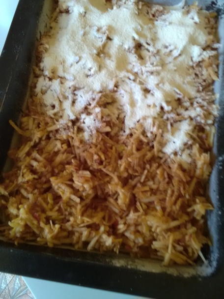 Jablkový koláč sypaný bez vajíčka (fotorecept) - obrázok 5