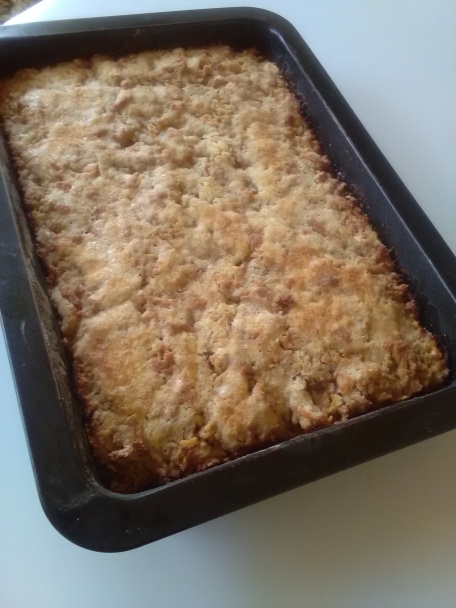 Jablkový koláč sypaný bez vajíčka (fotorecept) - obrázok 7