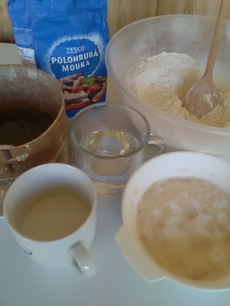 Pečené buchty dvoch chutí (fotorecept) - obrázok 2