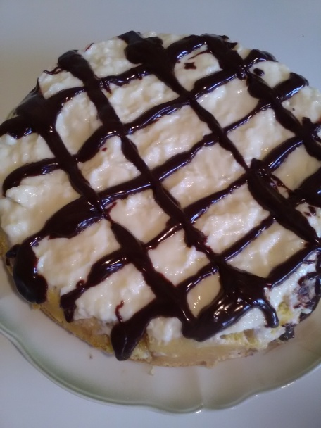 Jemný koláč s karamelizovanými jablkami a krémom (fotorecept) - obrázok 8