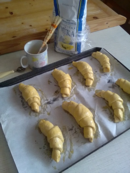 Domáce maslové croissanty (fotorecept) - obrázok 13