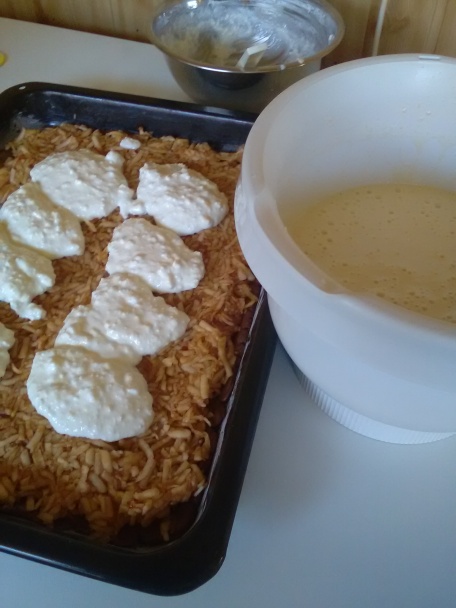 Jablkovo-tvarohový koláč (fotorecept) - obrázok 7