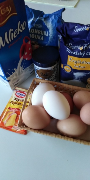Šľahačkový zákusok Nebíčko v papuľke (fotorecept)  - obrázok 1