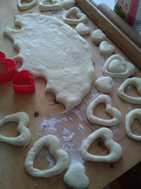 Donuty srdiečka (fotorecept) - obrázok 5