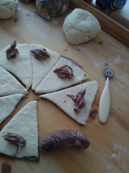 Nutellové croissanty (fotorecept) - obrázok 7