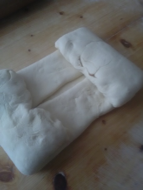 Rožteky z pľundrového cesta plnené čokoládovým pudingom (fotorecept) - obrázok 6