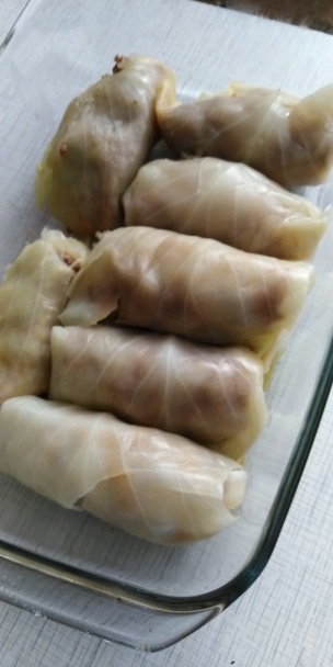 Holúbky - plnené kapustné listy (fotorecept) - obrázok 4