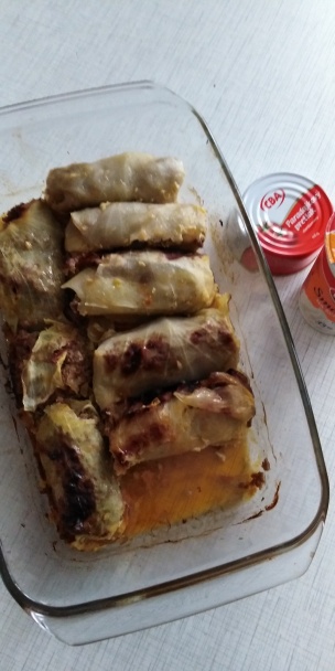 Holúbky - plnené kapustné listy (fotorecept) - obrázok 5