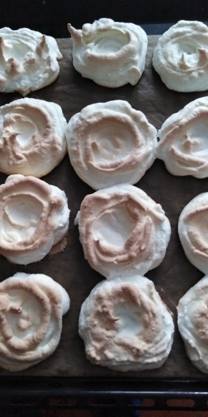 Mini tortičky Pavlova (fotorecept) - obrázok 4