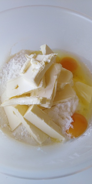 Jablkovo-tvarohový mriežkový koláč (fotorecept)  - obrázok 4