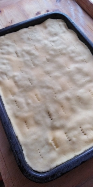 Jablkovo-tvarohový mriežkový koláč (fotorecept)  - obrázok 8