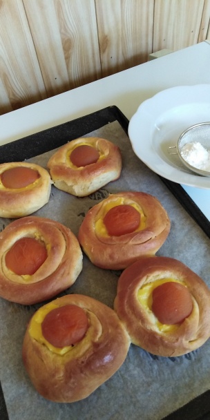 Marhuľové koláče s pudingom (fotorecept) - obrázok 8