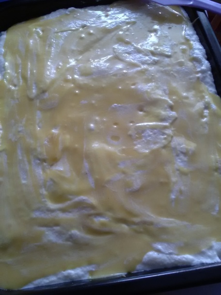 Hrnčekový koláč s tvarohom (fotorecept) - obrázok 6