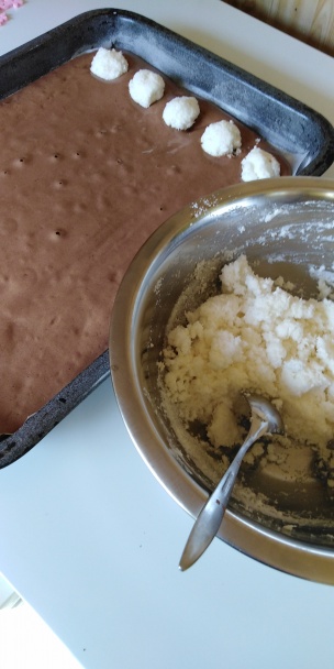 Čokoládovo-kokosový zákusok (fotorecept) - obrázok 3