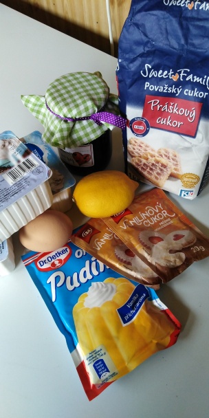 Linecký tvarohový koláč s marmeládou (fotorecept) - obrázok 4